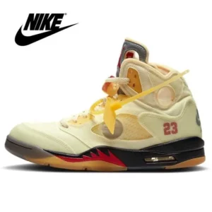 2023 Hot Sale Nike-Air Jordan Retro 5 5s Crimson Bliss Women Men's Outdoor Basketball Retro Sneakers Sports Shoes Size 36-47